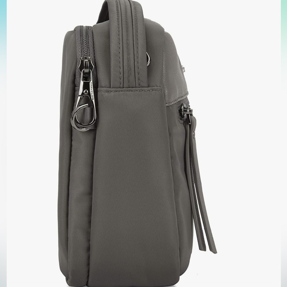 Travelon Anti-Theft Addison Dual Compartment Crossbody Bag, purse a RFID LED - Picture 2 of 8